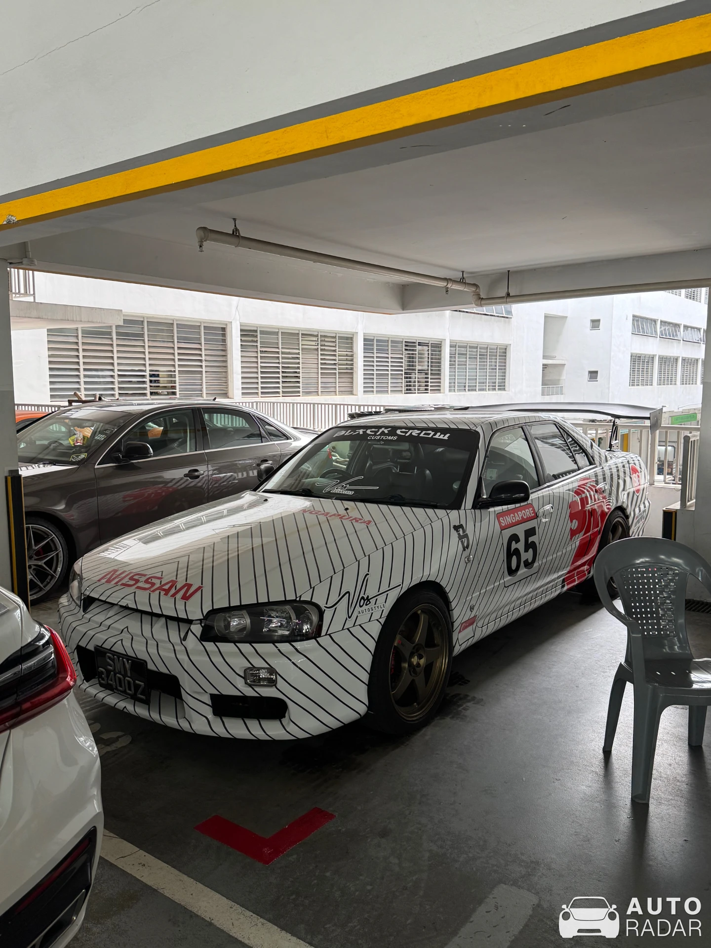 Nissan Skyline R34 Sedan spotted in Singapore