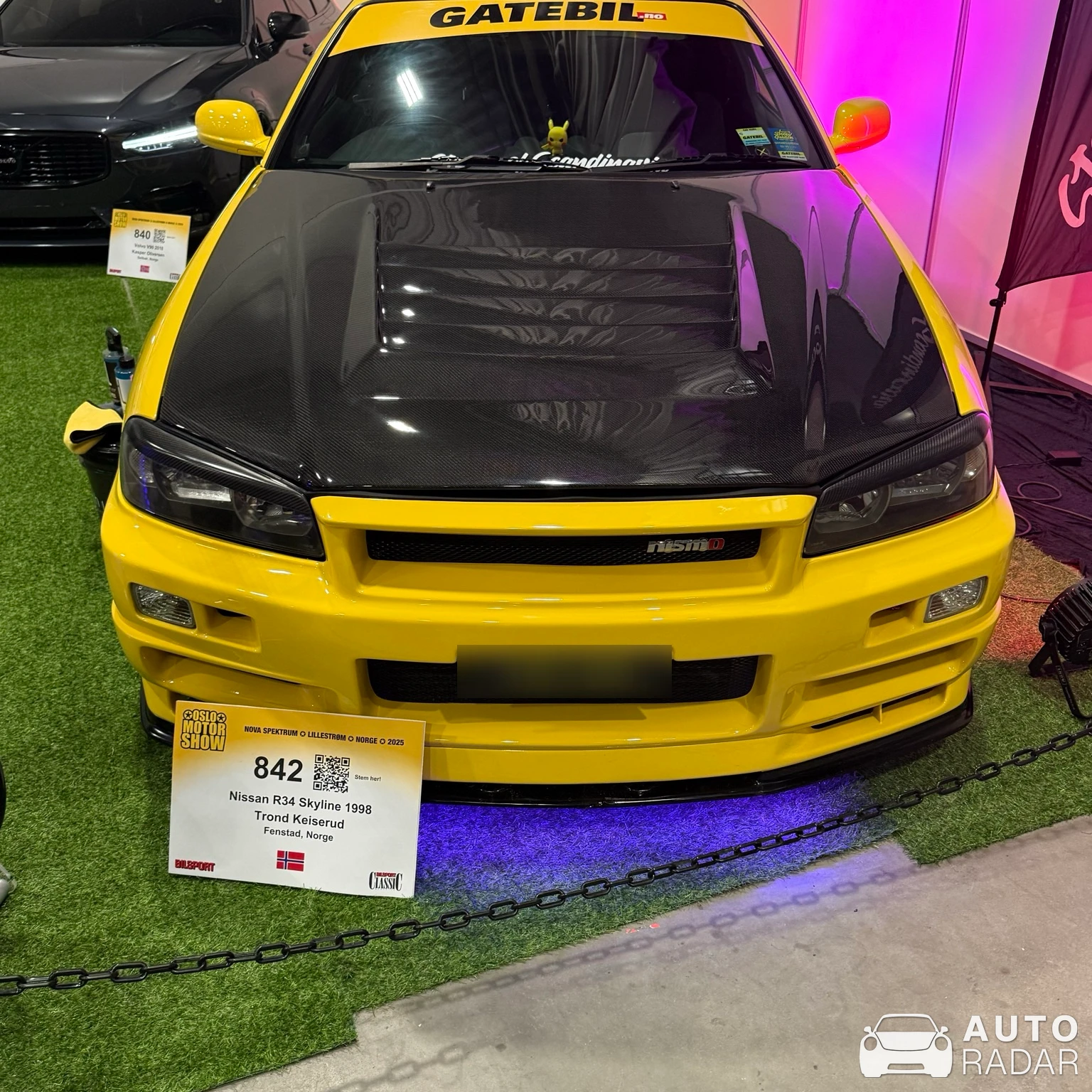 Nissan Skyline R34 GT-R spotted in Lillestrøm