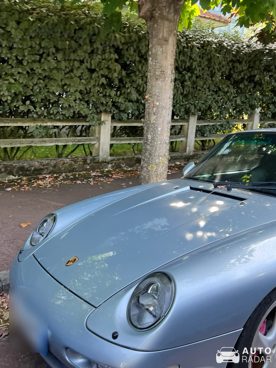 Porsche 993 Carrera spotted in Le Touquet-Paris-Plage