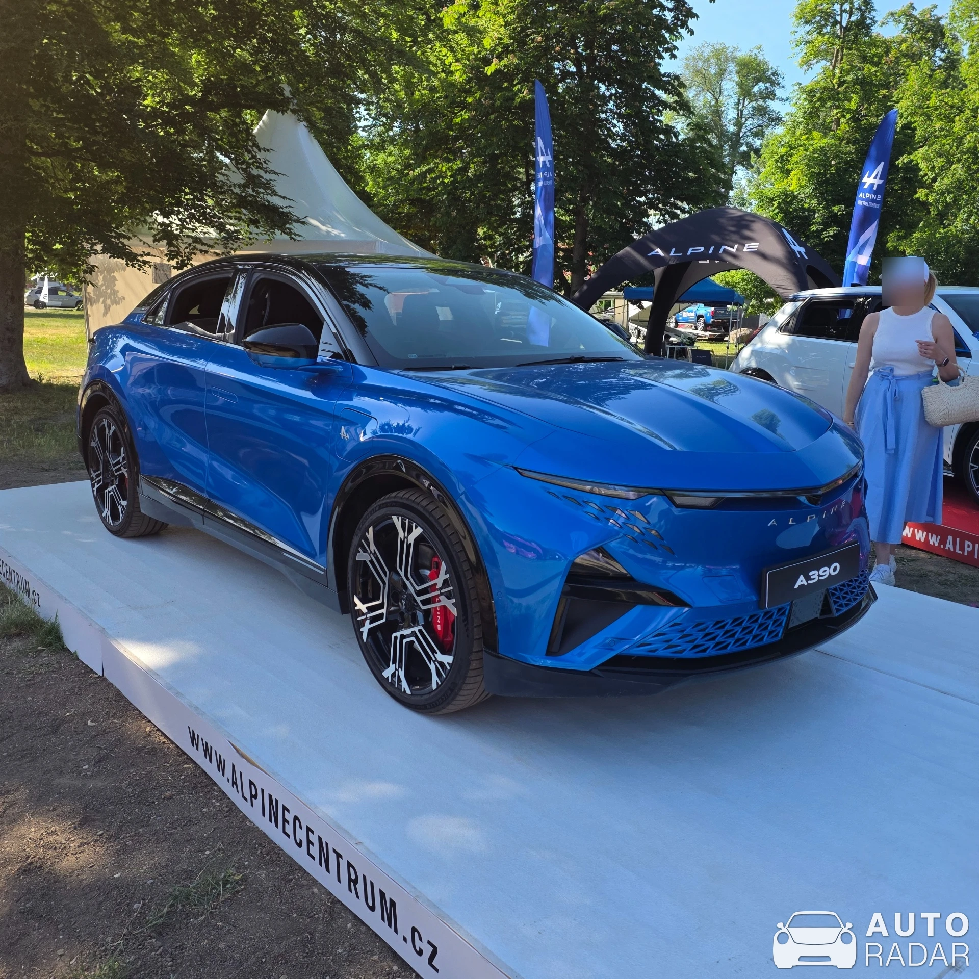 Alpine A390 spotted in Praha