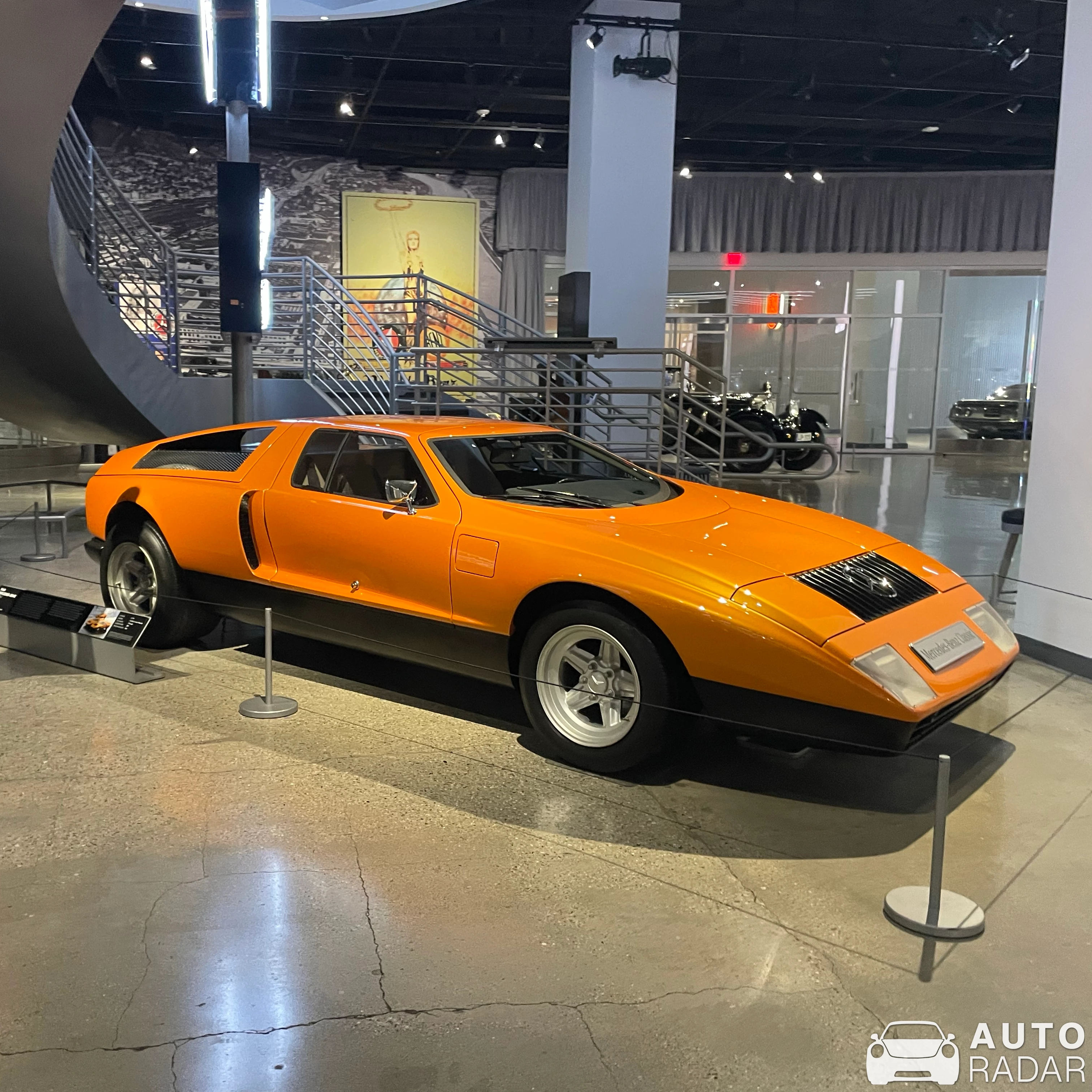 Mercedes-Benz C 111-II spotted in Los Angeles