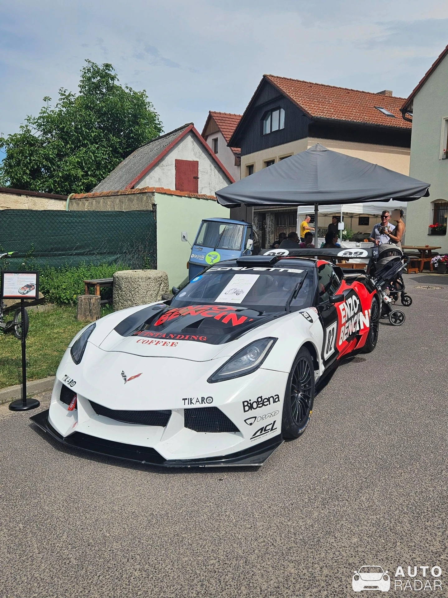 Chevrolet Corvette C7.R spotted in Nový Šaldorf-Sedlešovice
