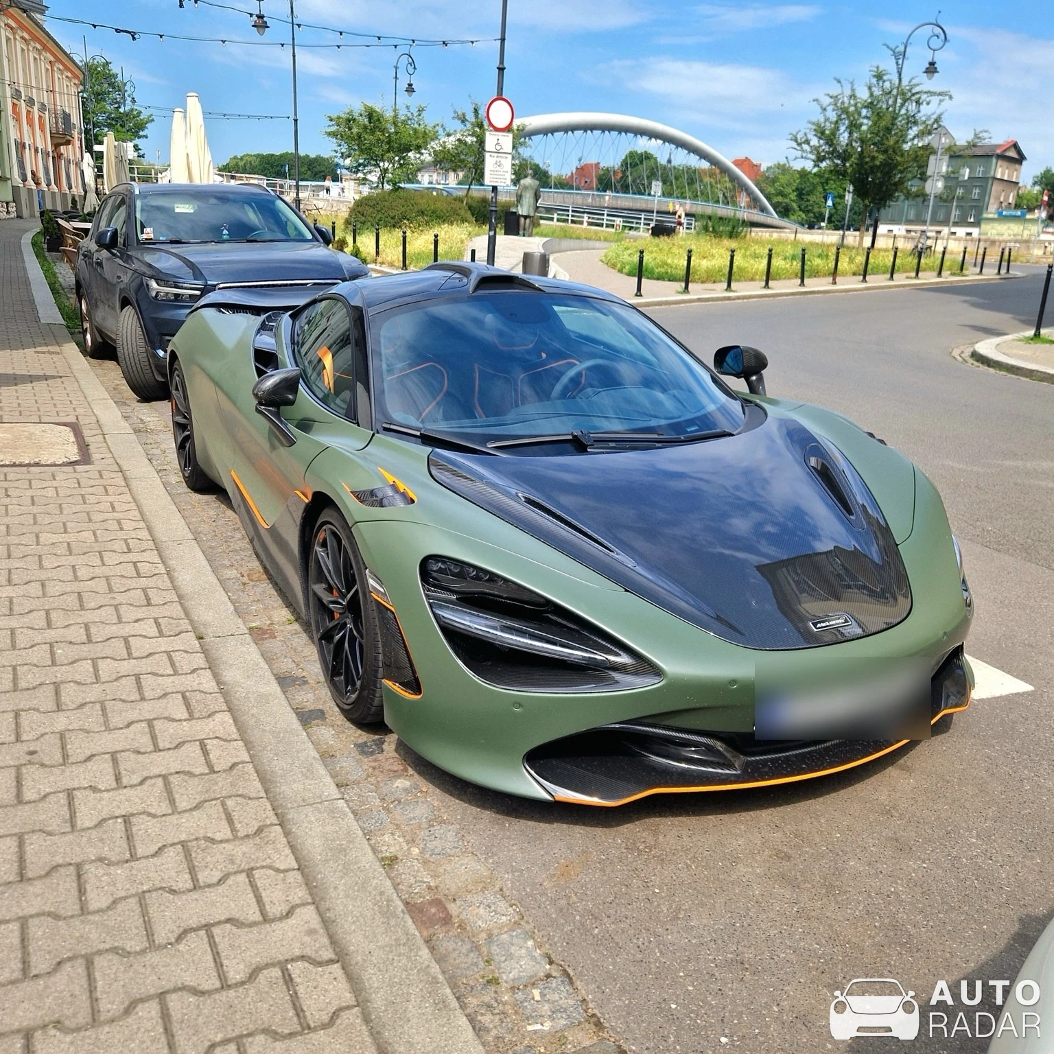 McLaren 720S spotted in Myślenice