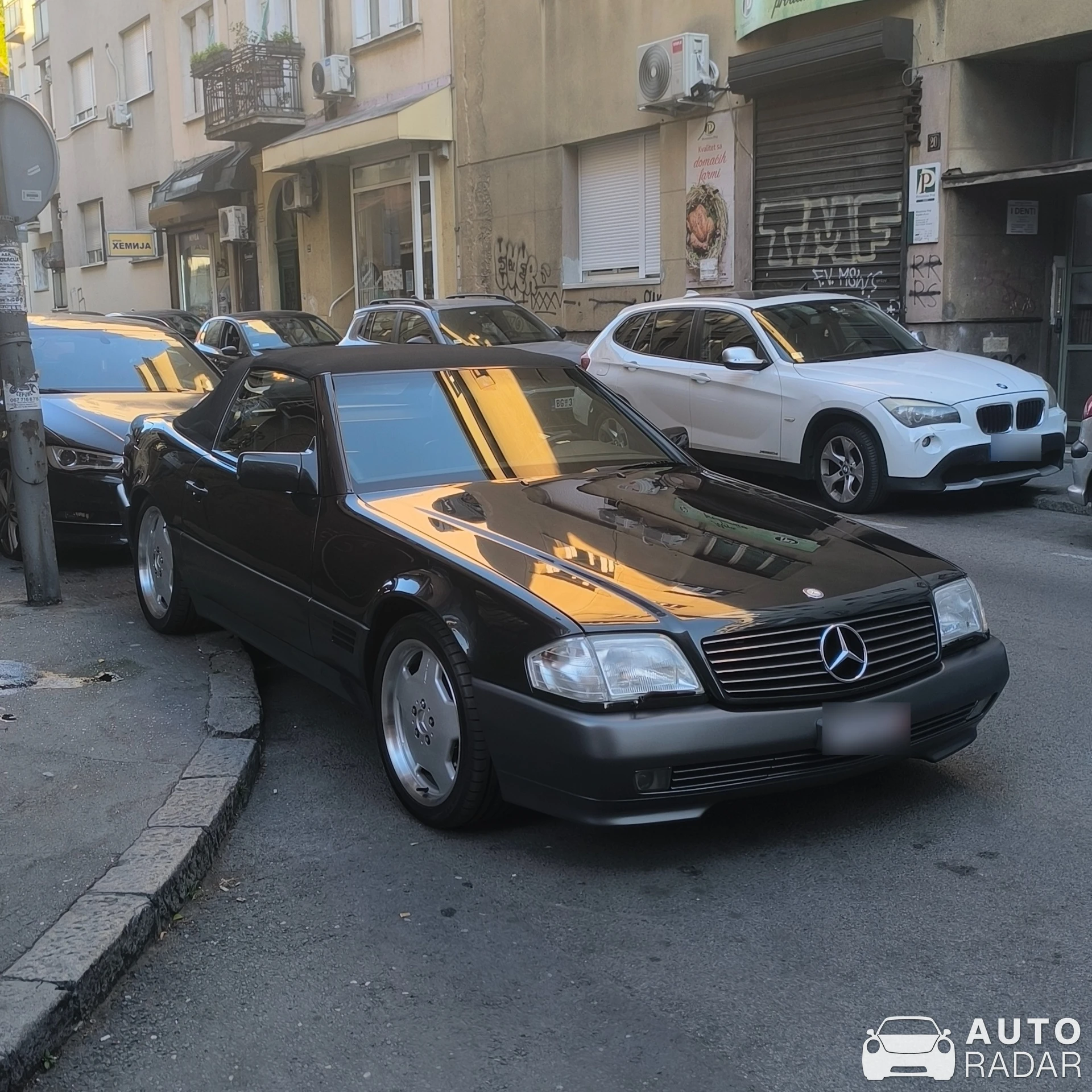 Mercedes-Benz SL 500 R129 spotted in Belgrade