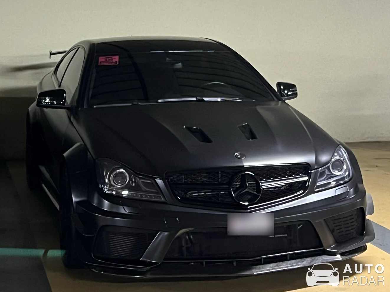 Mercedes-AMG C 63 Black Series W204 spotted in Monaco