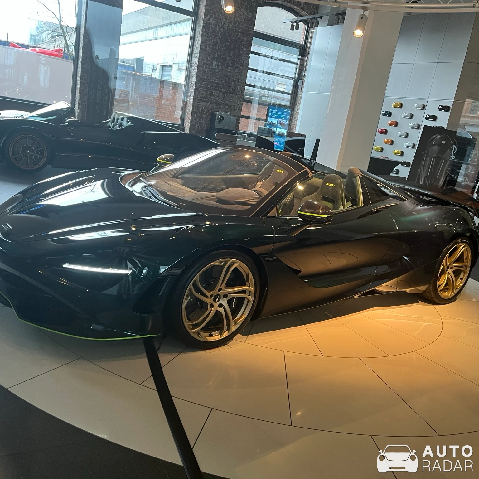 McLaren 750S Spider spotted in Frankfurt am Main