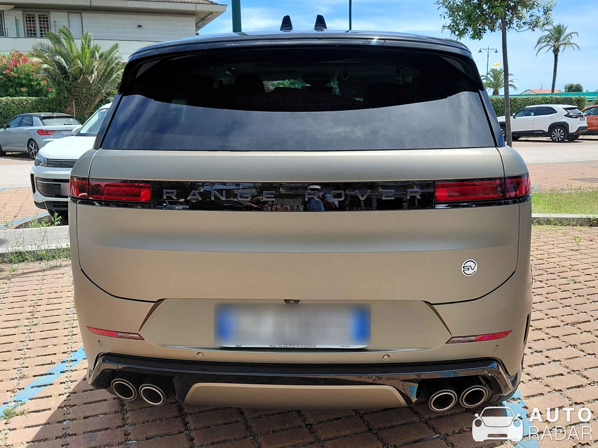Range Rover Sport SV 2024 Edition One spotted in Forte dei Marmi