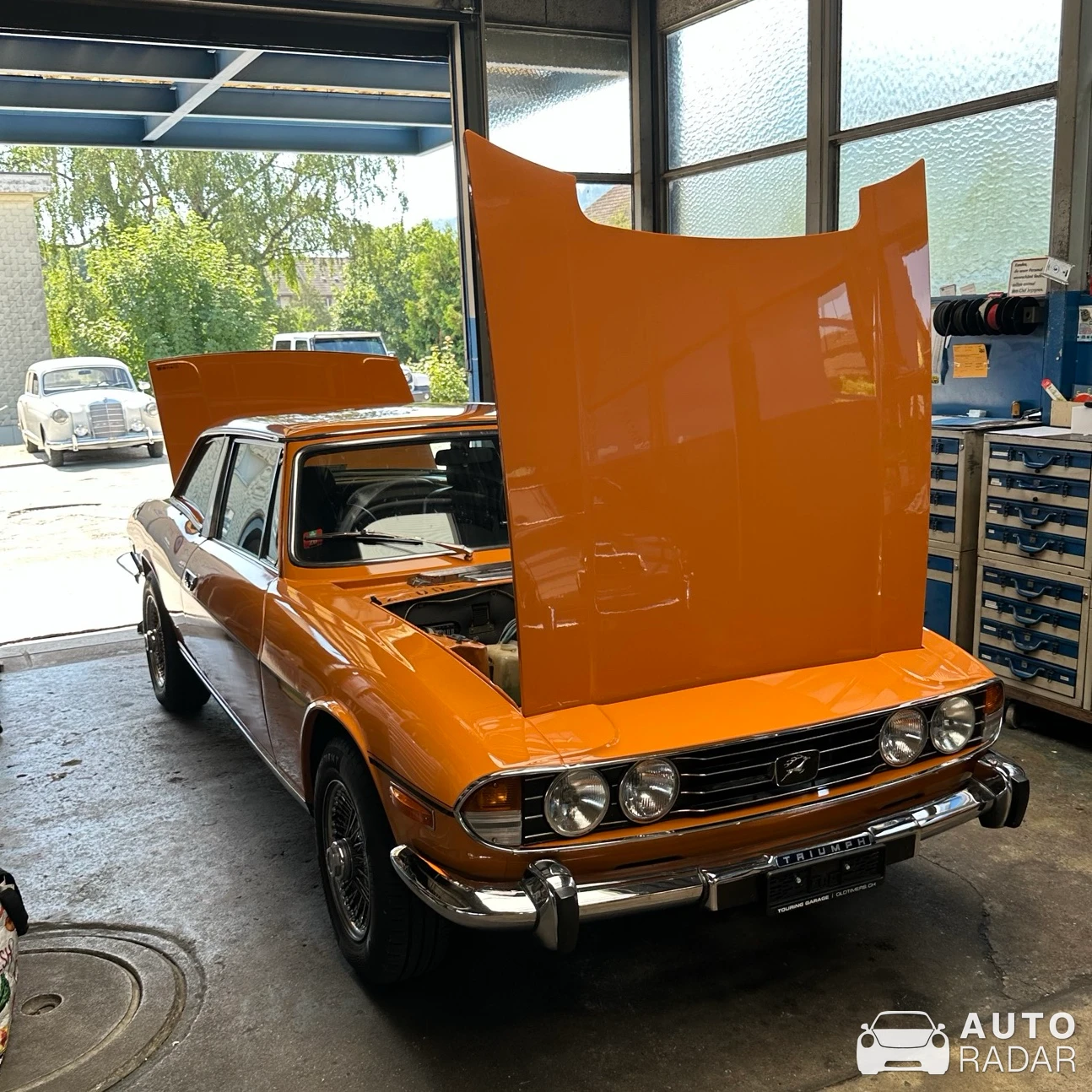 Triumph Stag spotted in Oberweningen