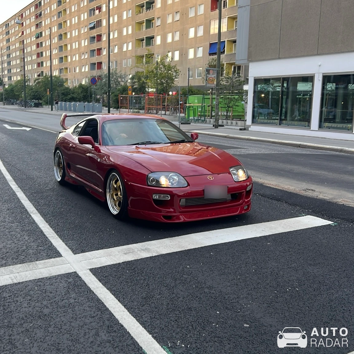 Toyota Supra A80 spotted in Malmö