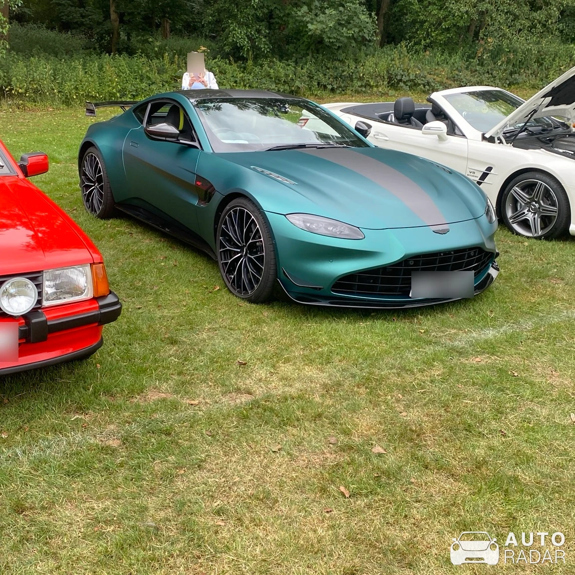 Aston Martin V8 Vantage Formula 1 Edition spotted in Lichfield