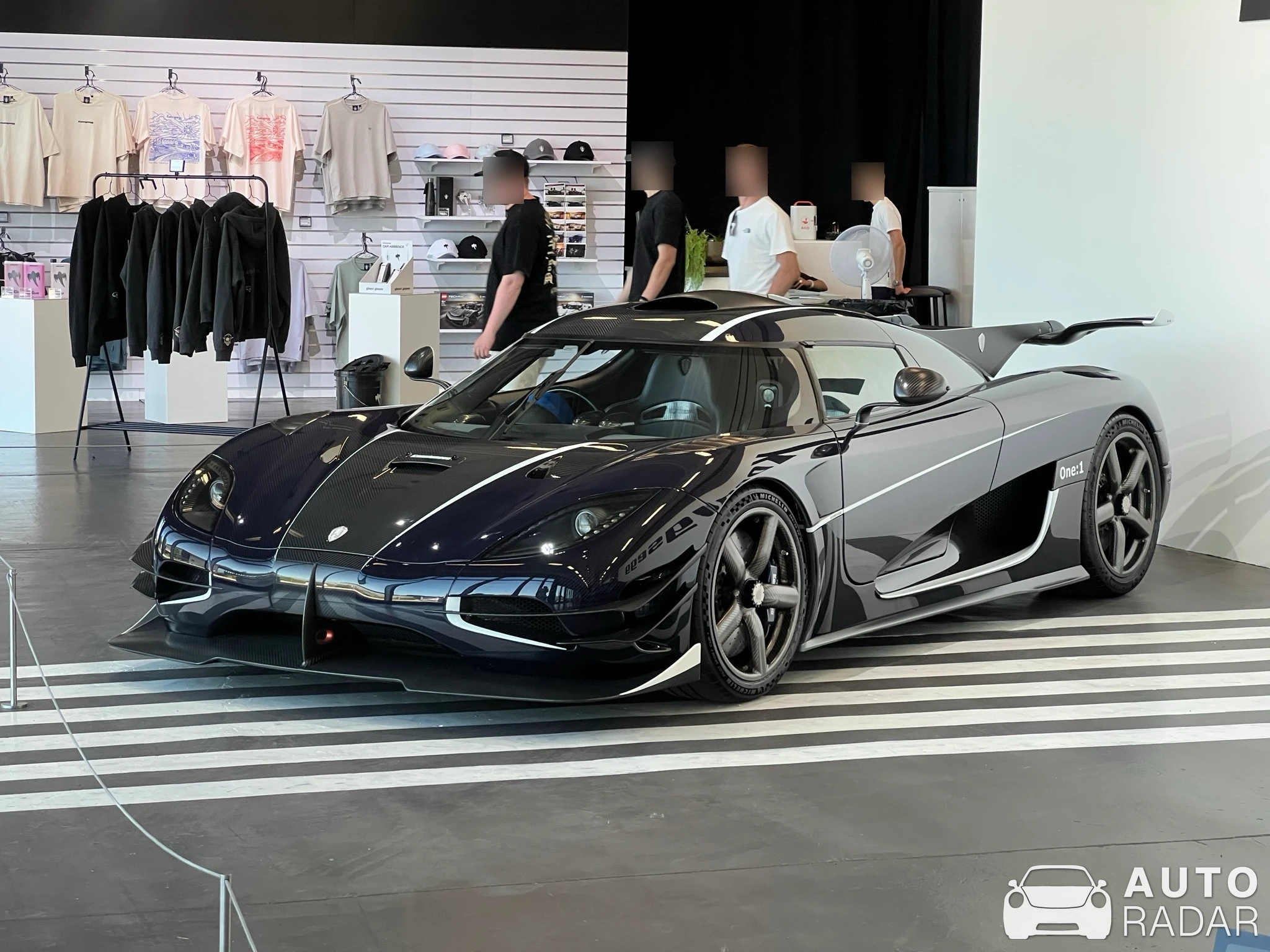Koenigsegg One:1 spotted in Ängelholm