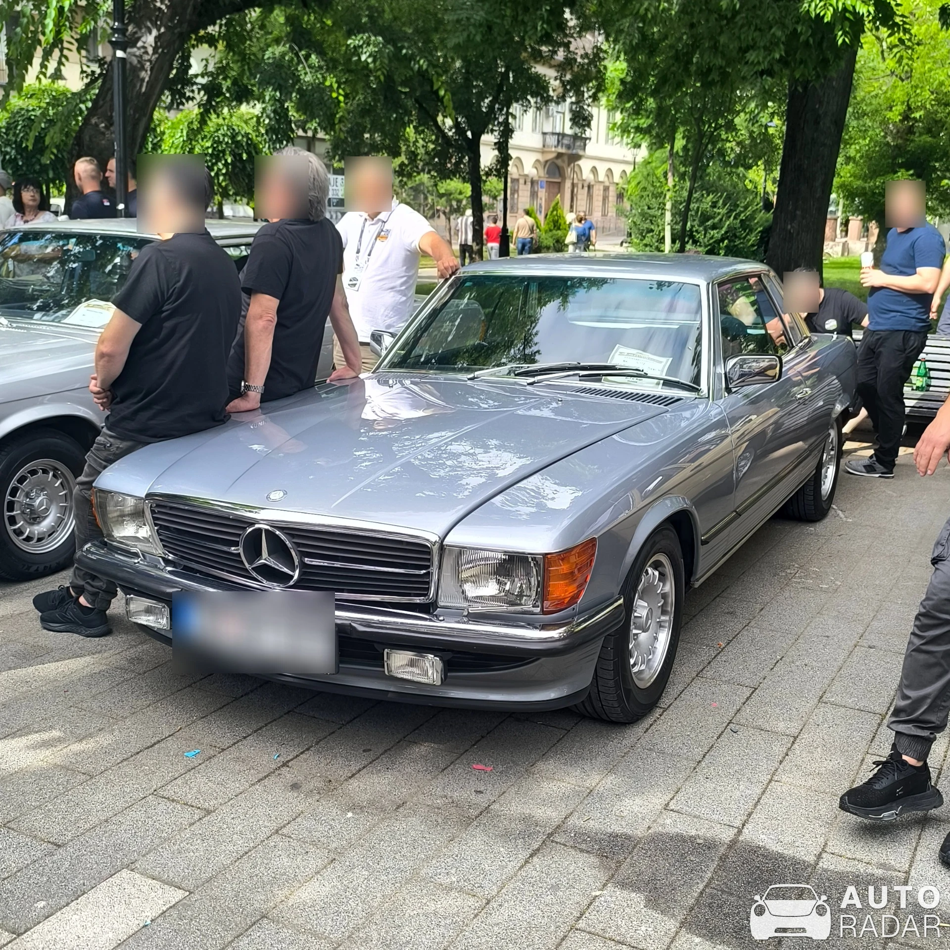 Mercedes-Benz 500 SL spotted in Pančevo