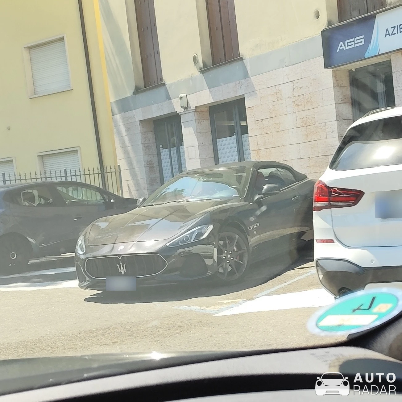 Maserati GranCabrio spotted in Peschiera del Garda