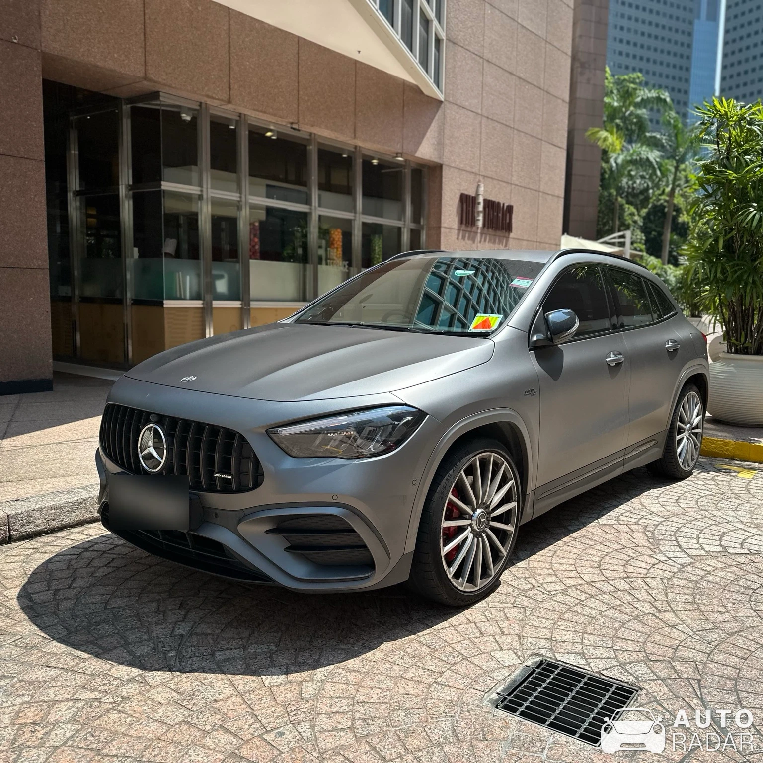 Mercedes-AMG GLA 35 spotted in Singapore
