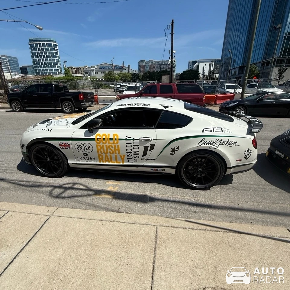 Bentley Continental GT3-R spotted in Nashville