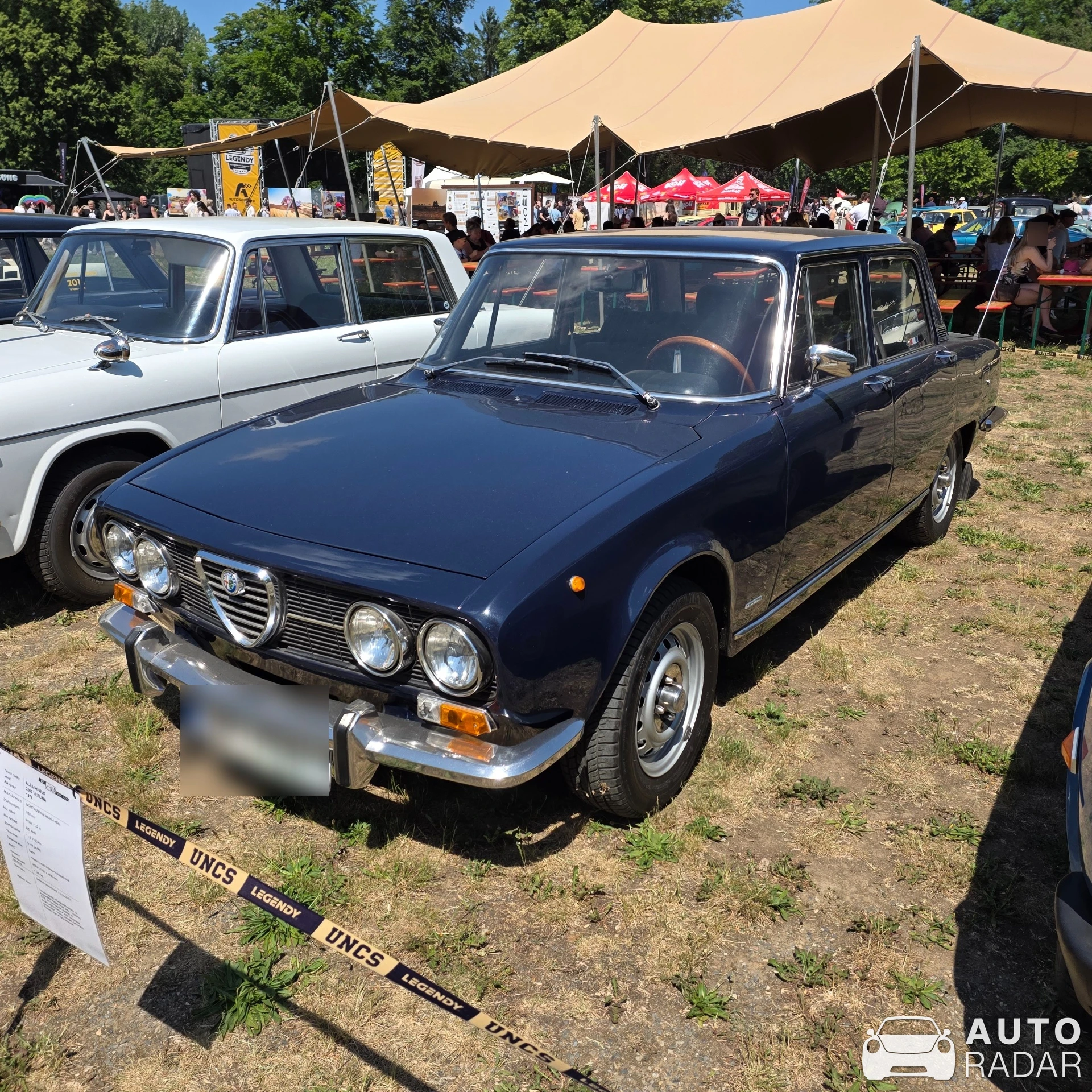 Alfa Romeo 2000 Berlina spotted in Praha