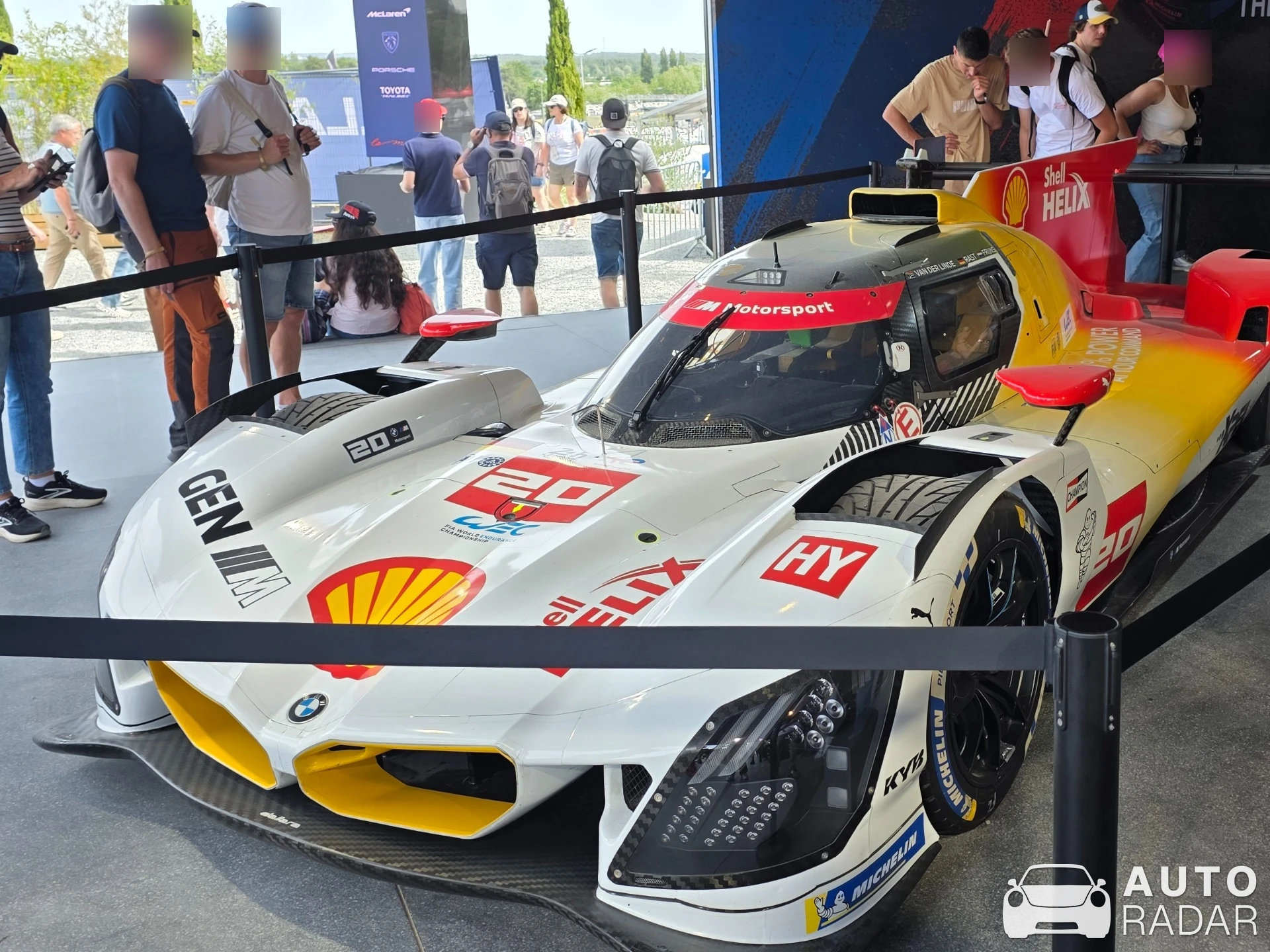 BMW M Hybrid V8 spotted in Le Mans