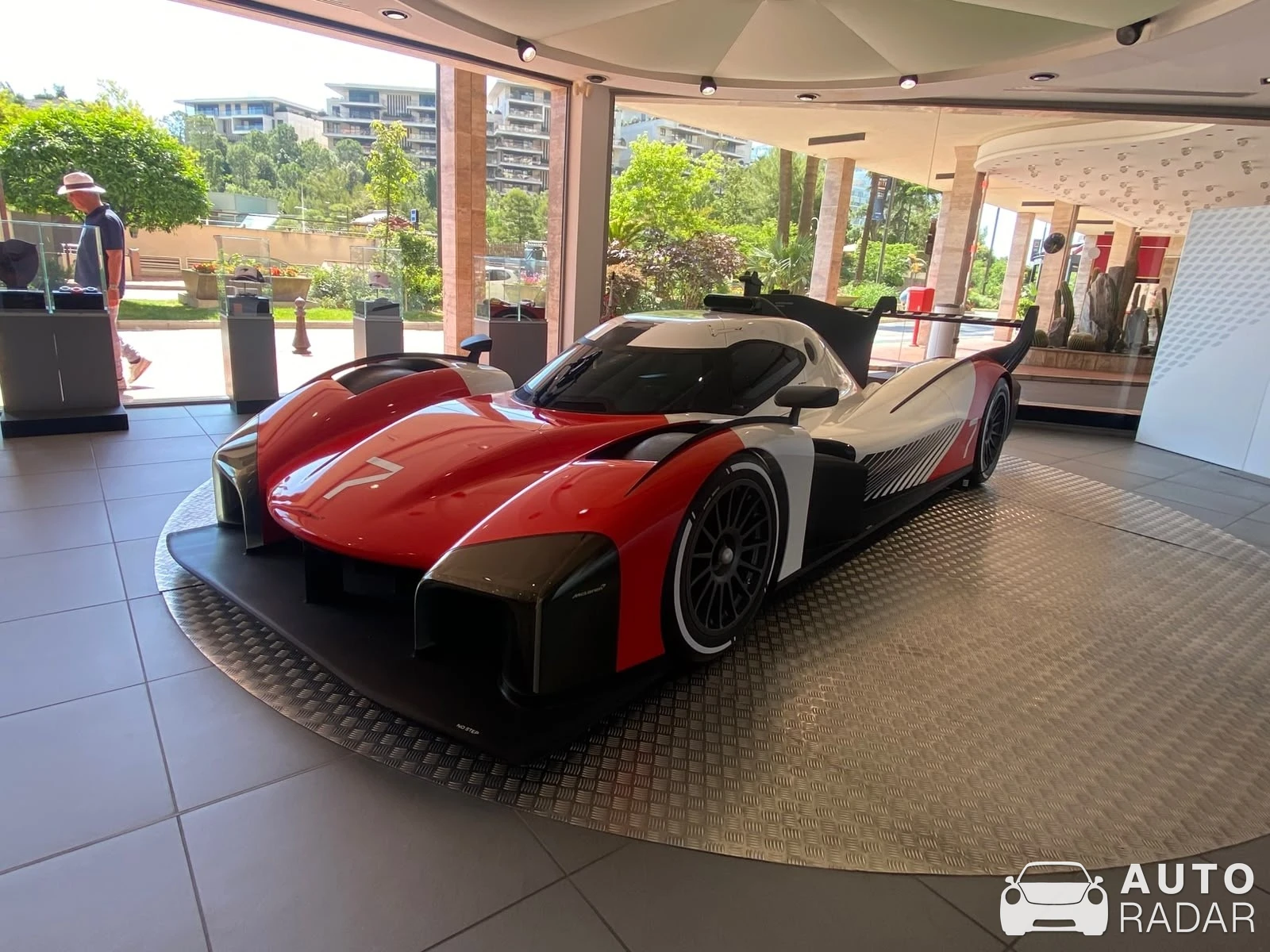 McLaren LMDh spotted in Monaco