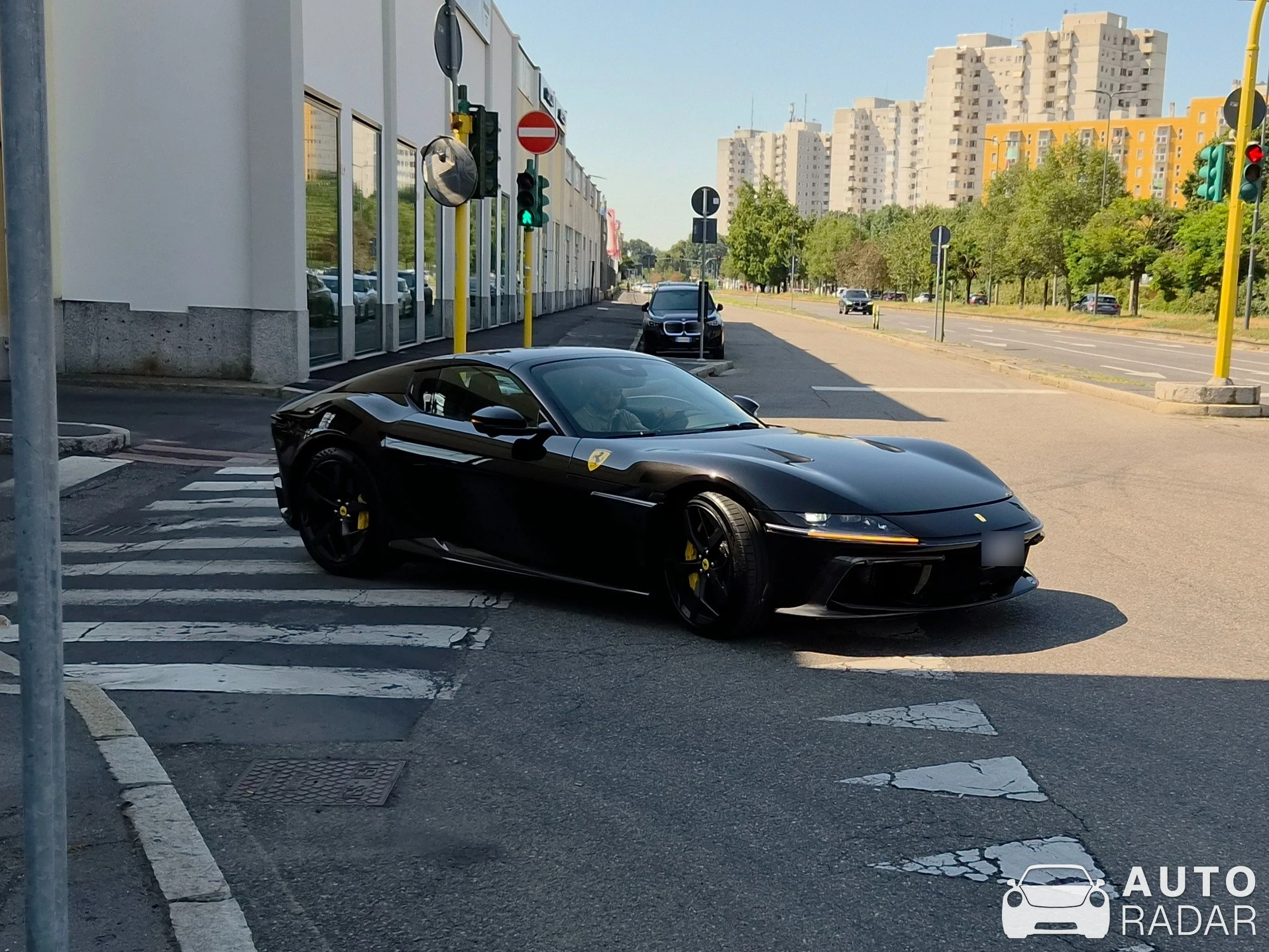 Ferrari 12Cilindri Spider spotted in Milano
