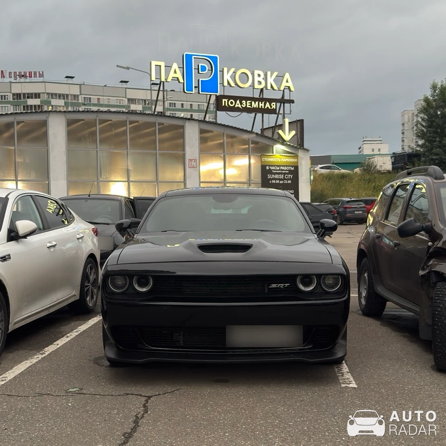 Dodge Challenger SRT spotted in Набережные Челны