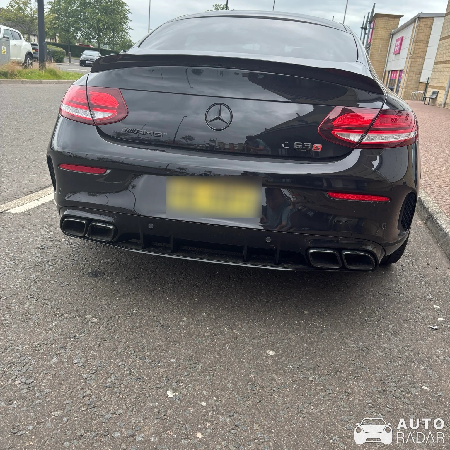 Mercedes-AMG C 63 Coupé C205 spotted in Dunfermline