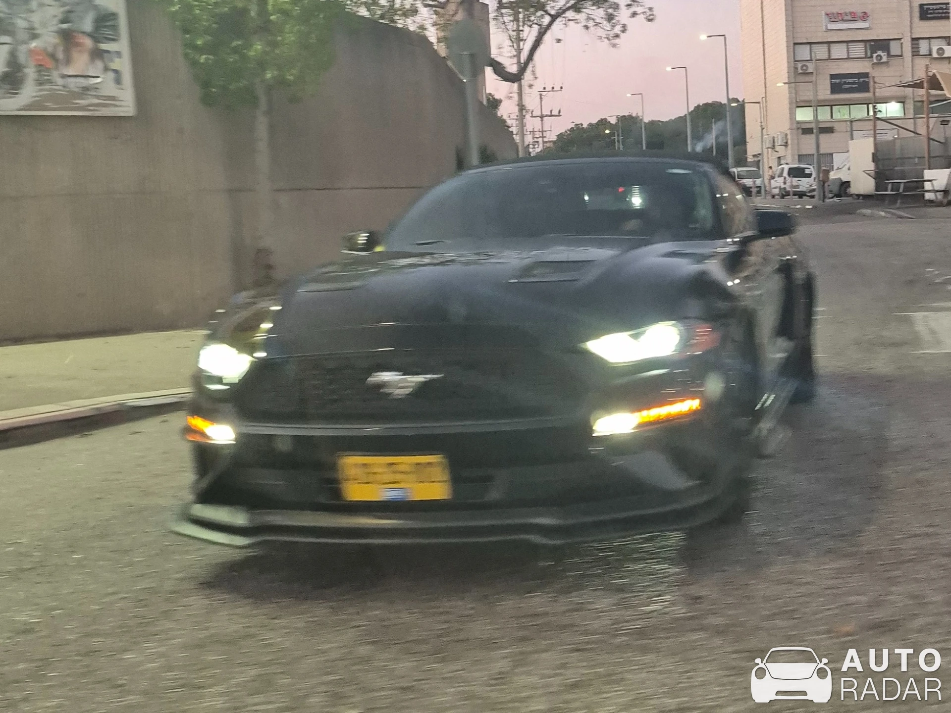 Ford Mustang GT Convertible spotted in Haifa
