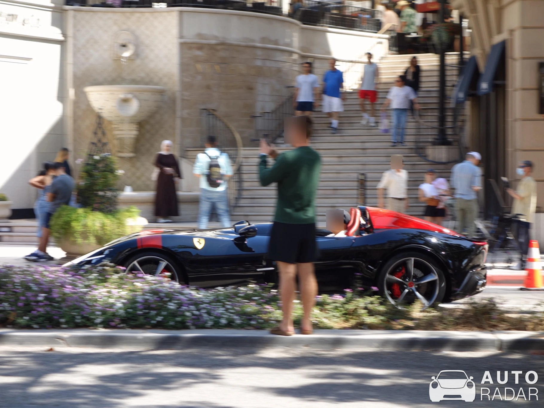 Ferrari Monza SP2 spotted in Beverly Hills