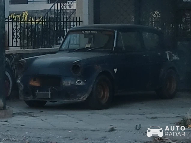 Ford Anglia 100E spotted in Peristeri, Greece