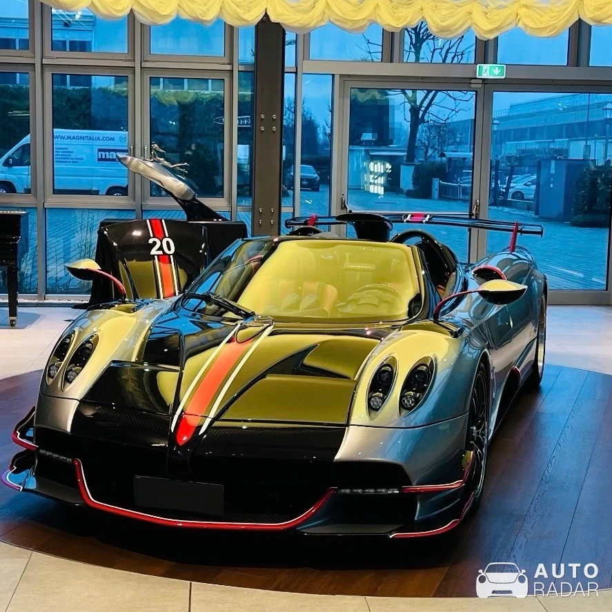 Pagani Huayra Roadster BC spotted
