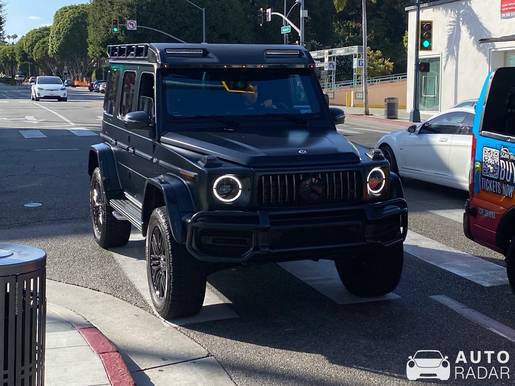 Mercedes-AMG G 63 4x4² W463 spotted in Beverly Hills