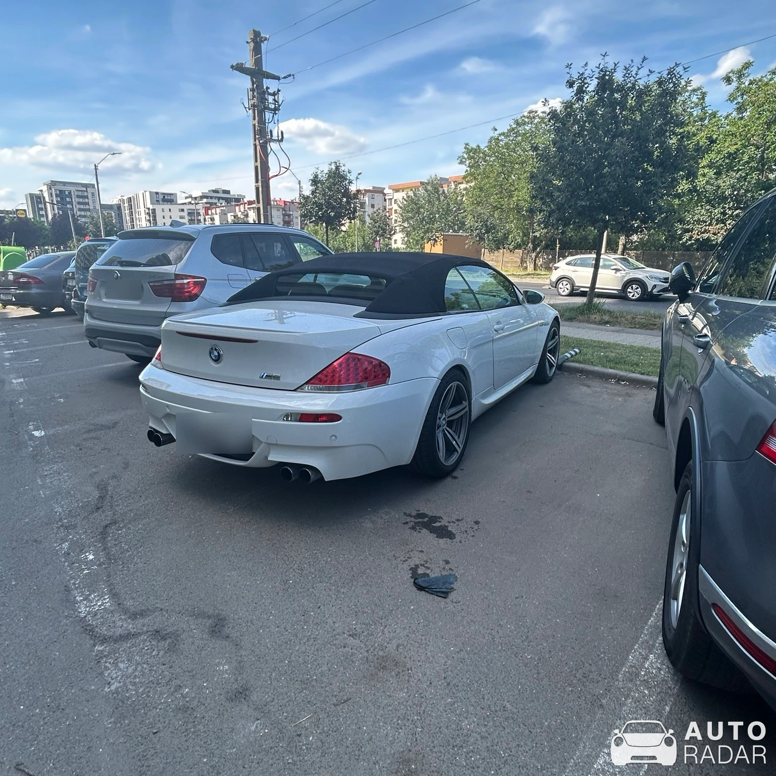 BMW M6 E64 Cabriolet spotted in Timișoara