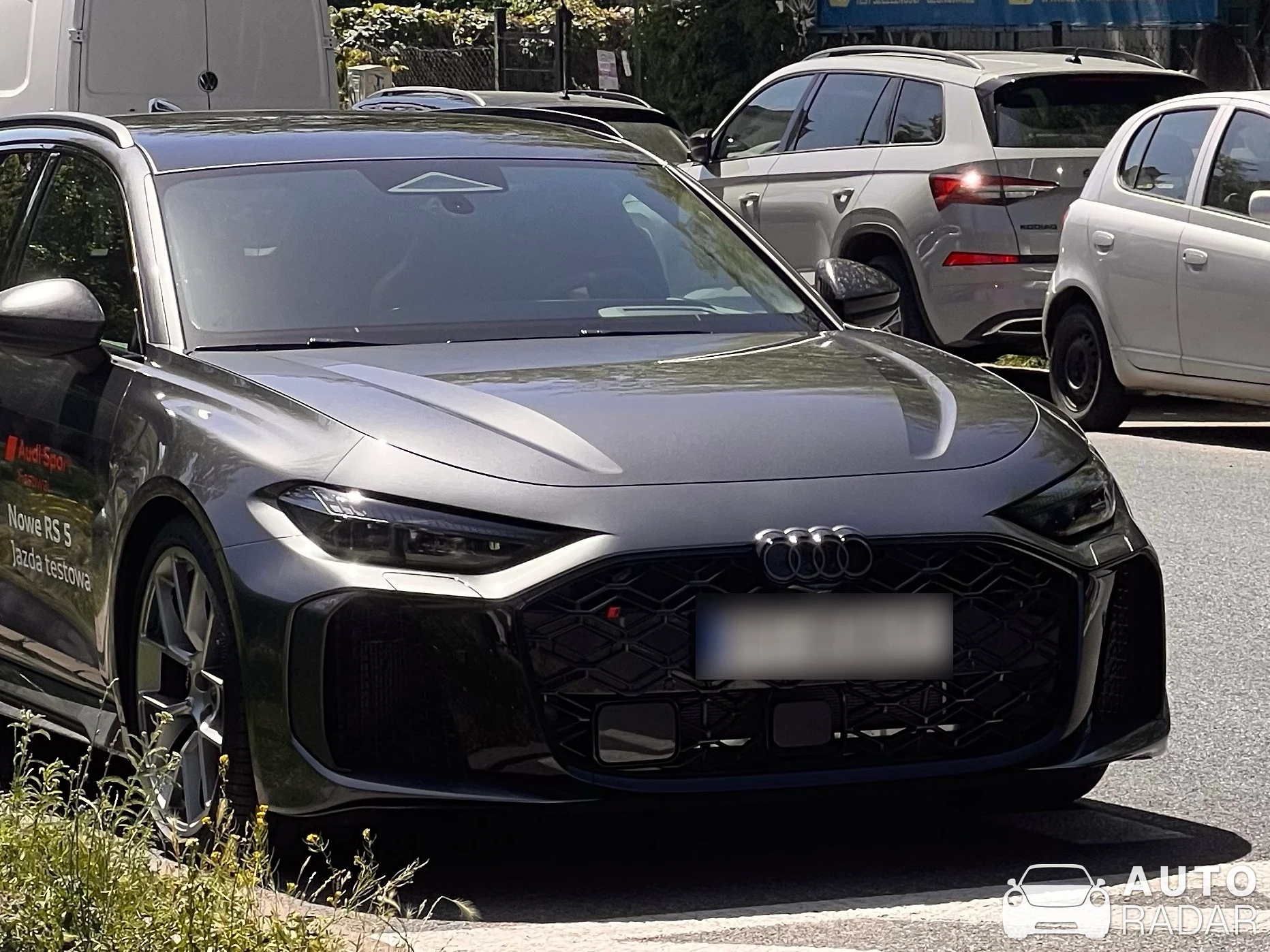 Audi RS5 Sportback B9 spotted in Warsaw