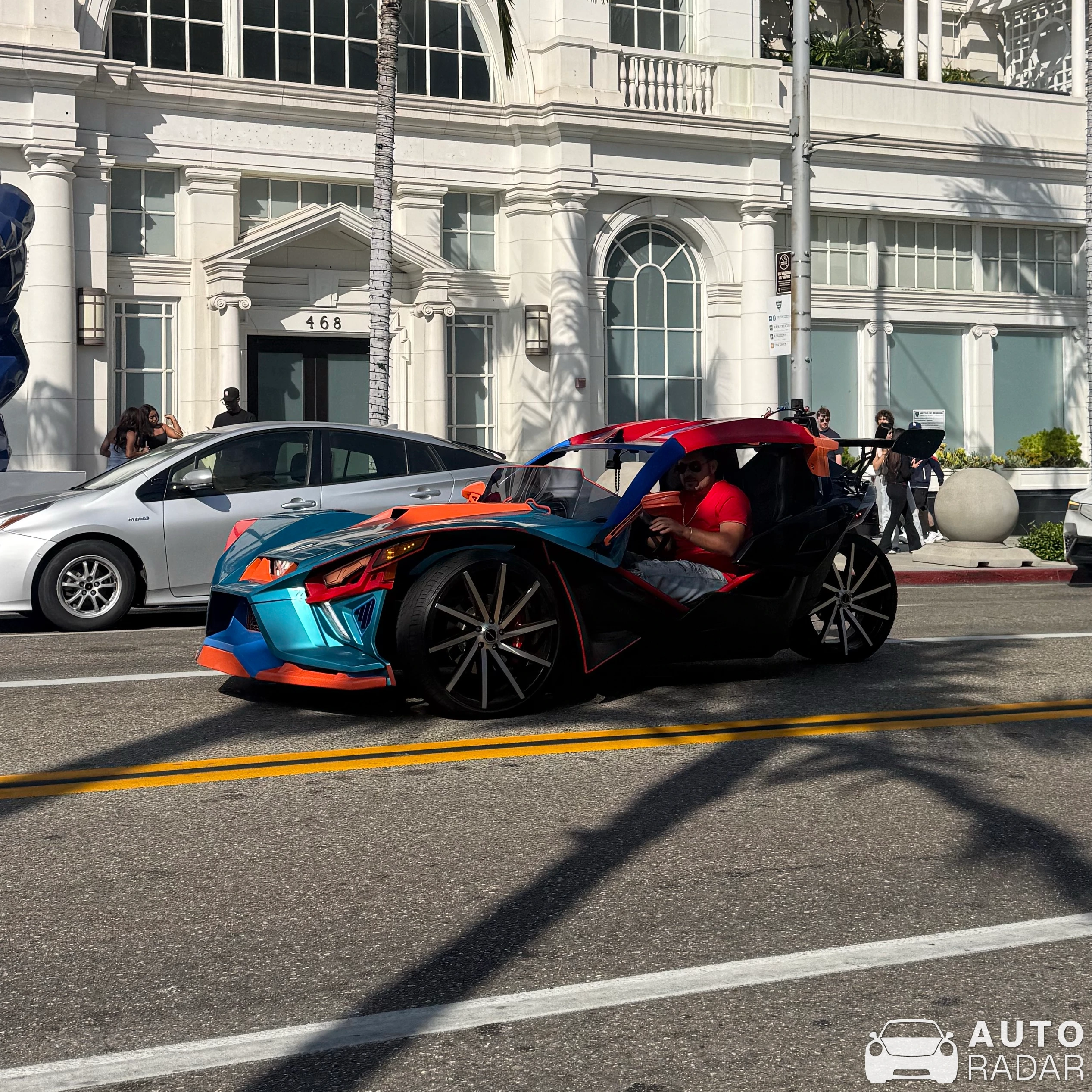 Polaris Slingshot R spotted in Beverly Hills