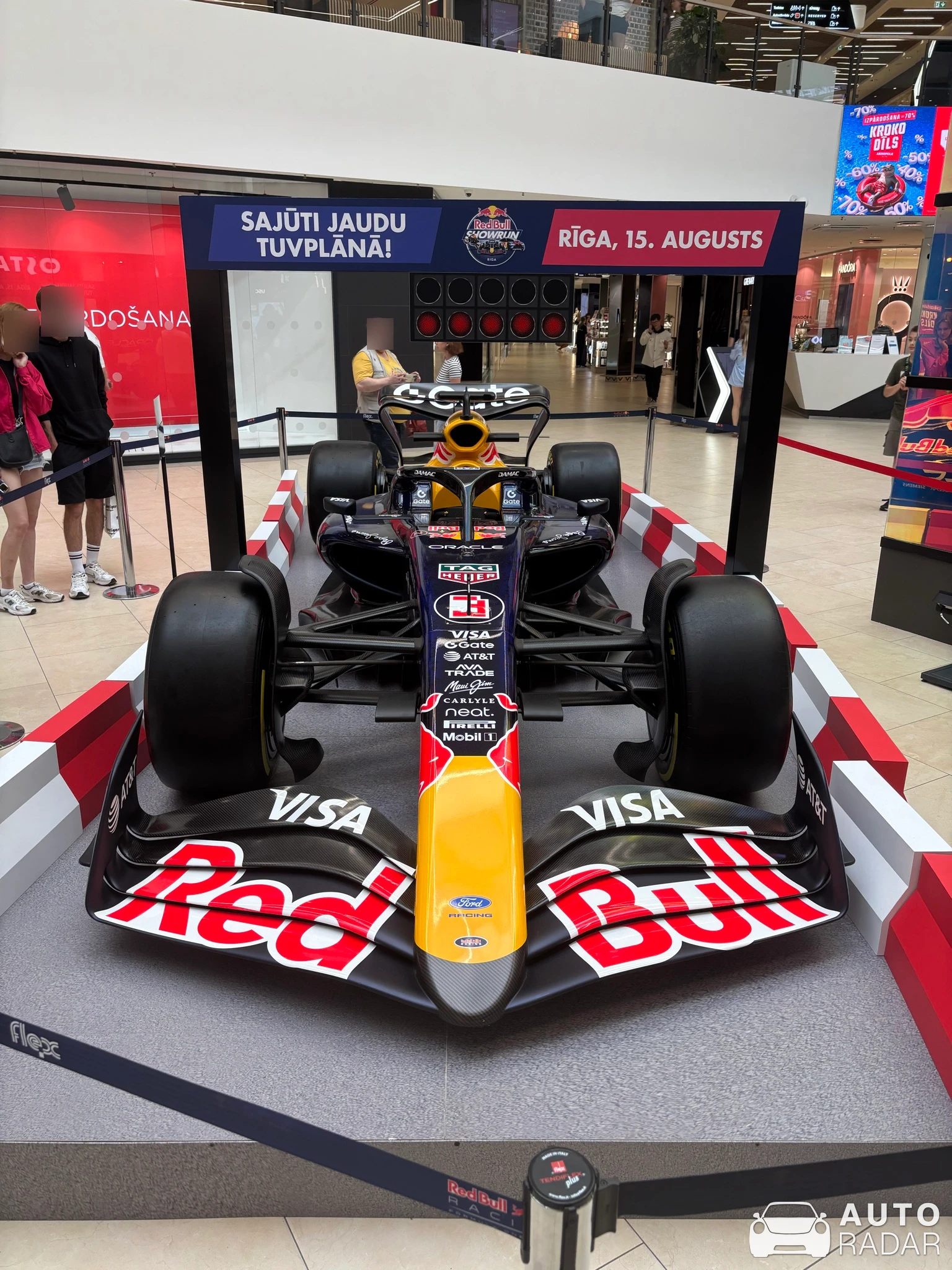 Red Bull Racing RB20 spotted in Riika
