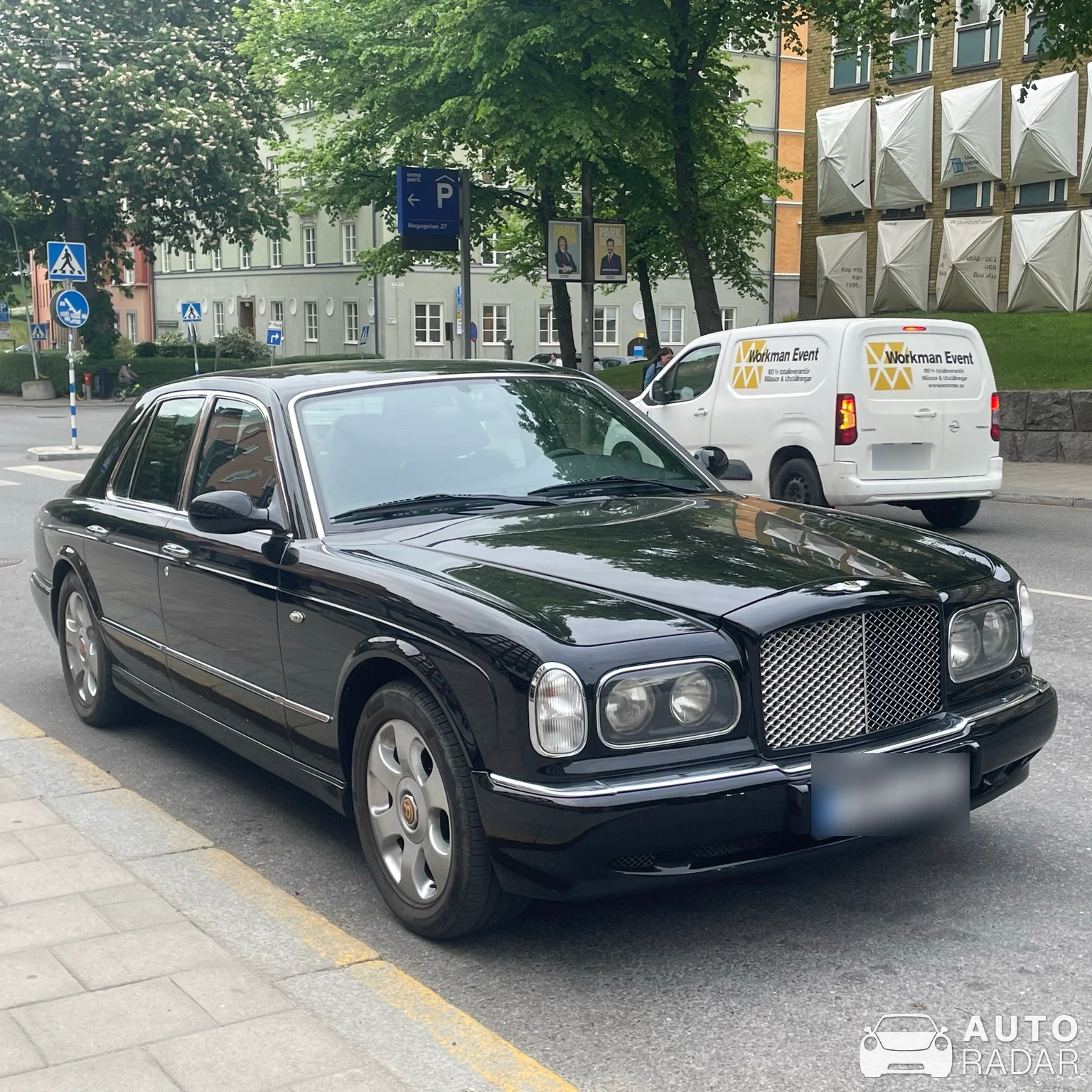 Bentley Arnage spotted in Stockholm