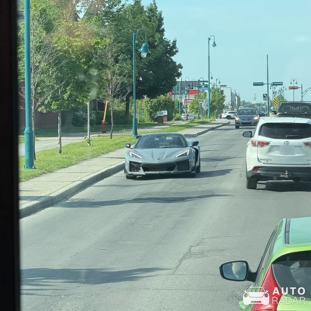 Chevrolet Corvette C8 Z06 Z07 Package spotted in Mascouche
