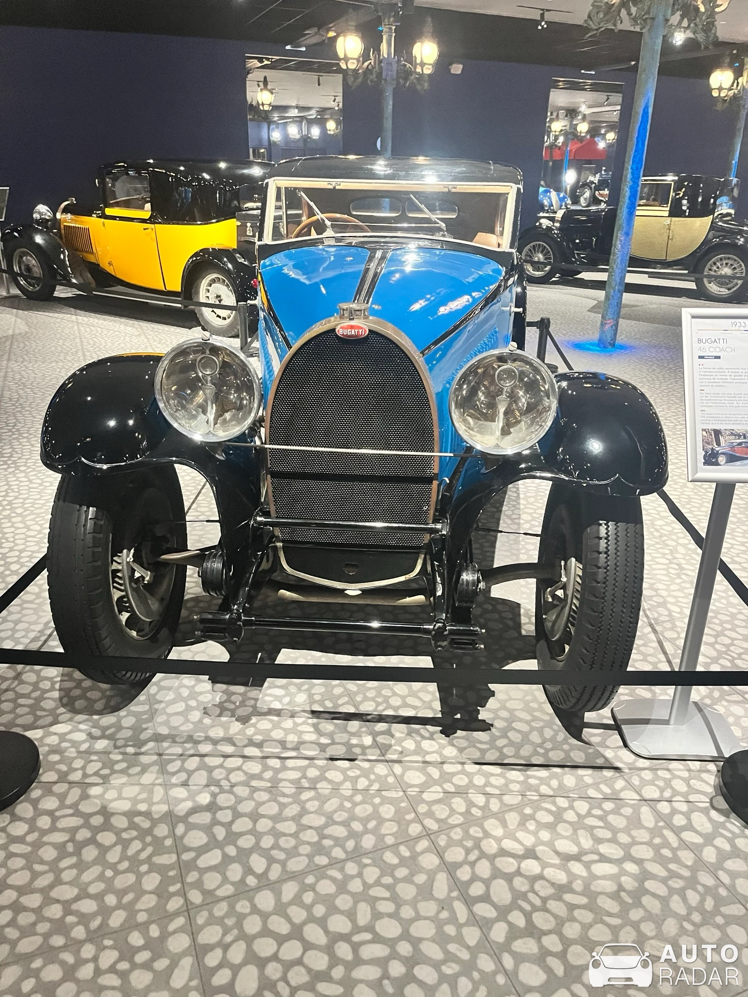 Bugatti Type 46 spotted in Altkirch