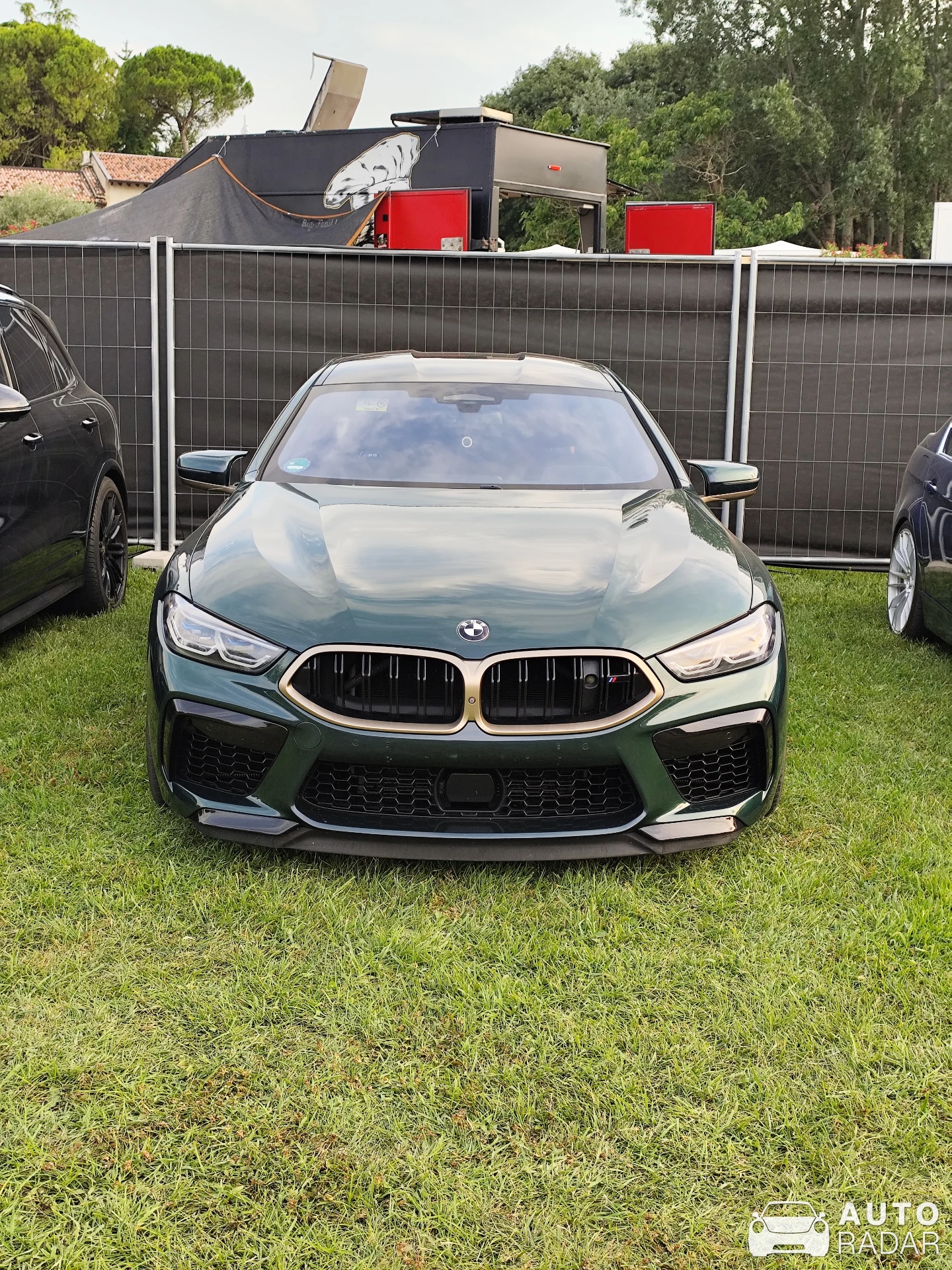 BMW M8 spotted in Monzambano