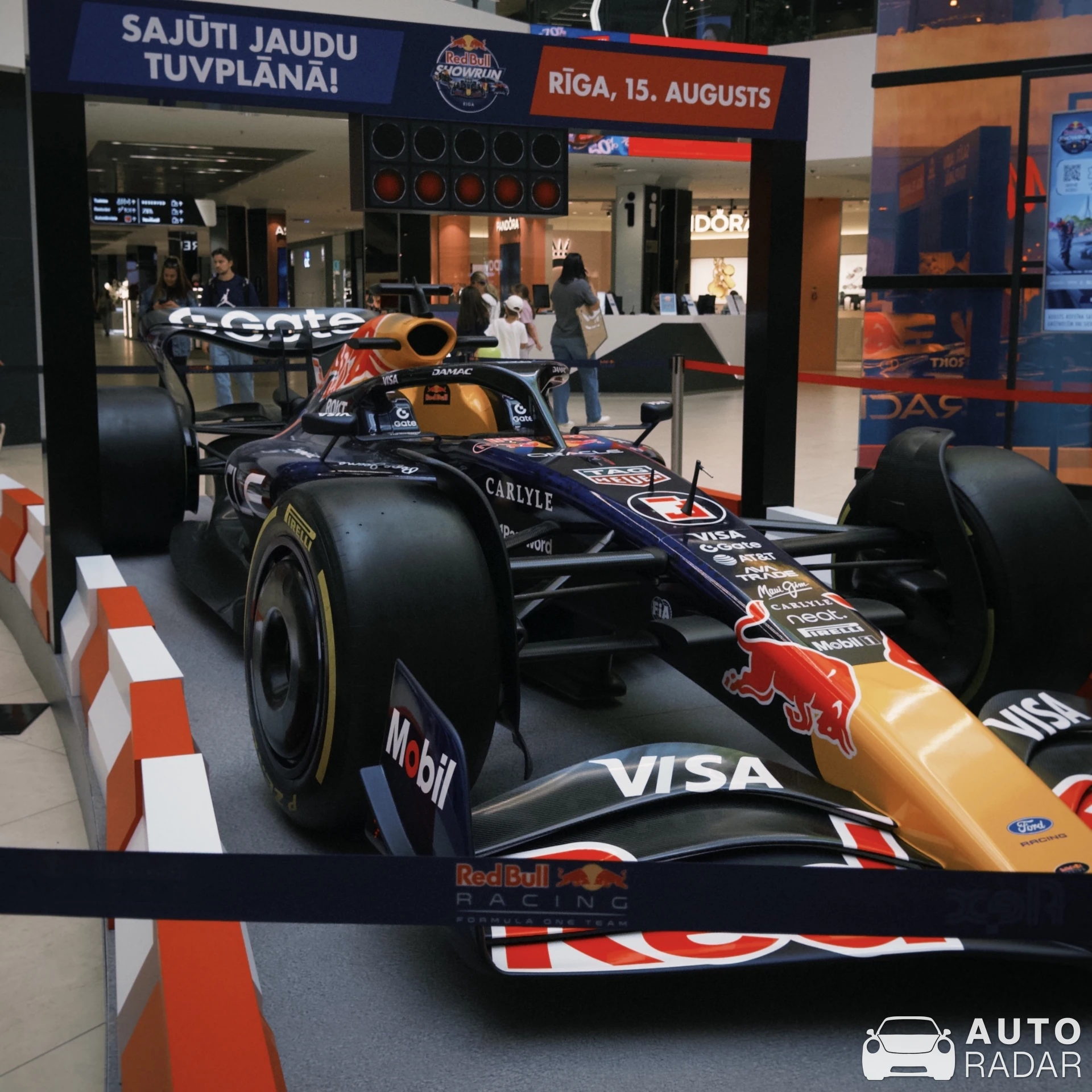 Red Bull Racing RB21 spotted in Riika