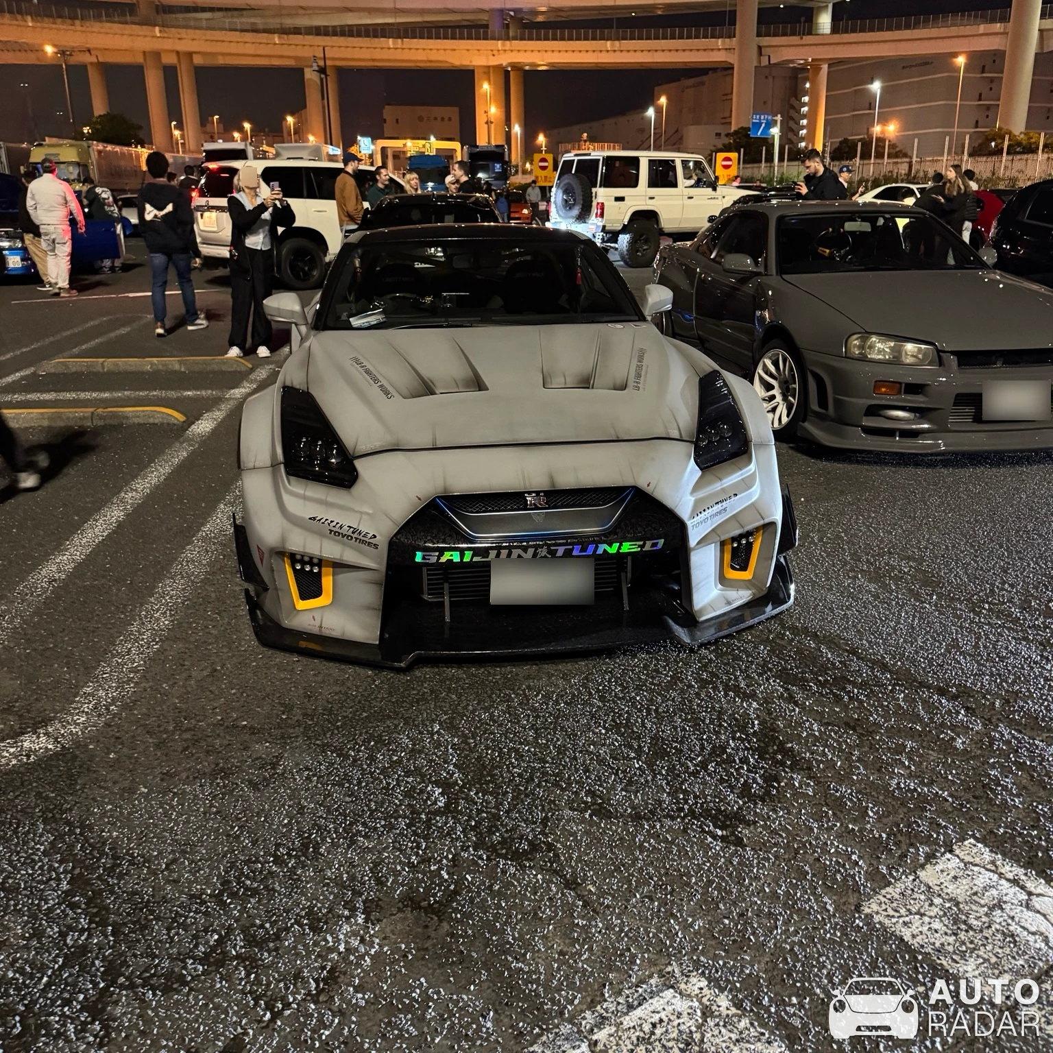 Nissan GT-R R35 Liberty Walk Widebody spotted in Yokohama