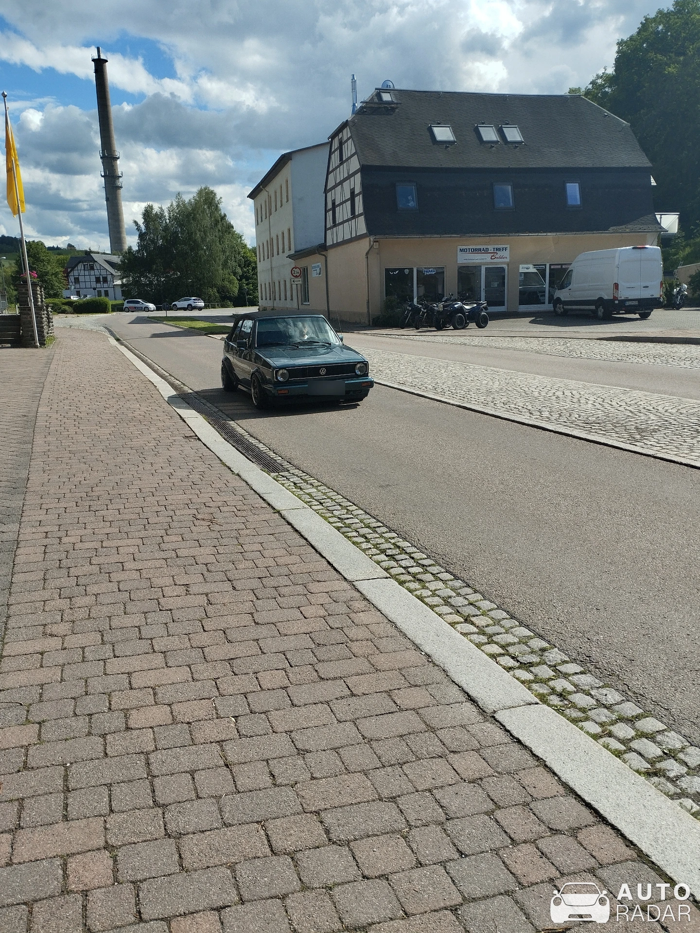 Volkswagen Golf Mk1 Cabriolet spotted in Burkhardtsdorf, Germany