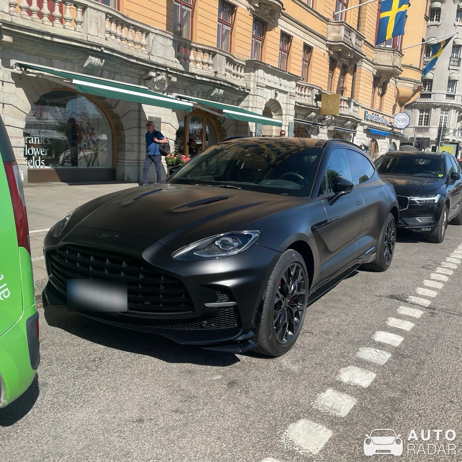 Aston Martin DBX707 spotted in Stockholm