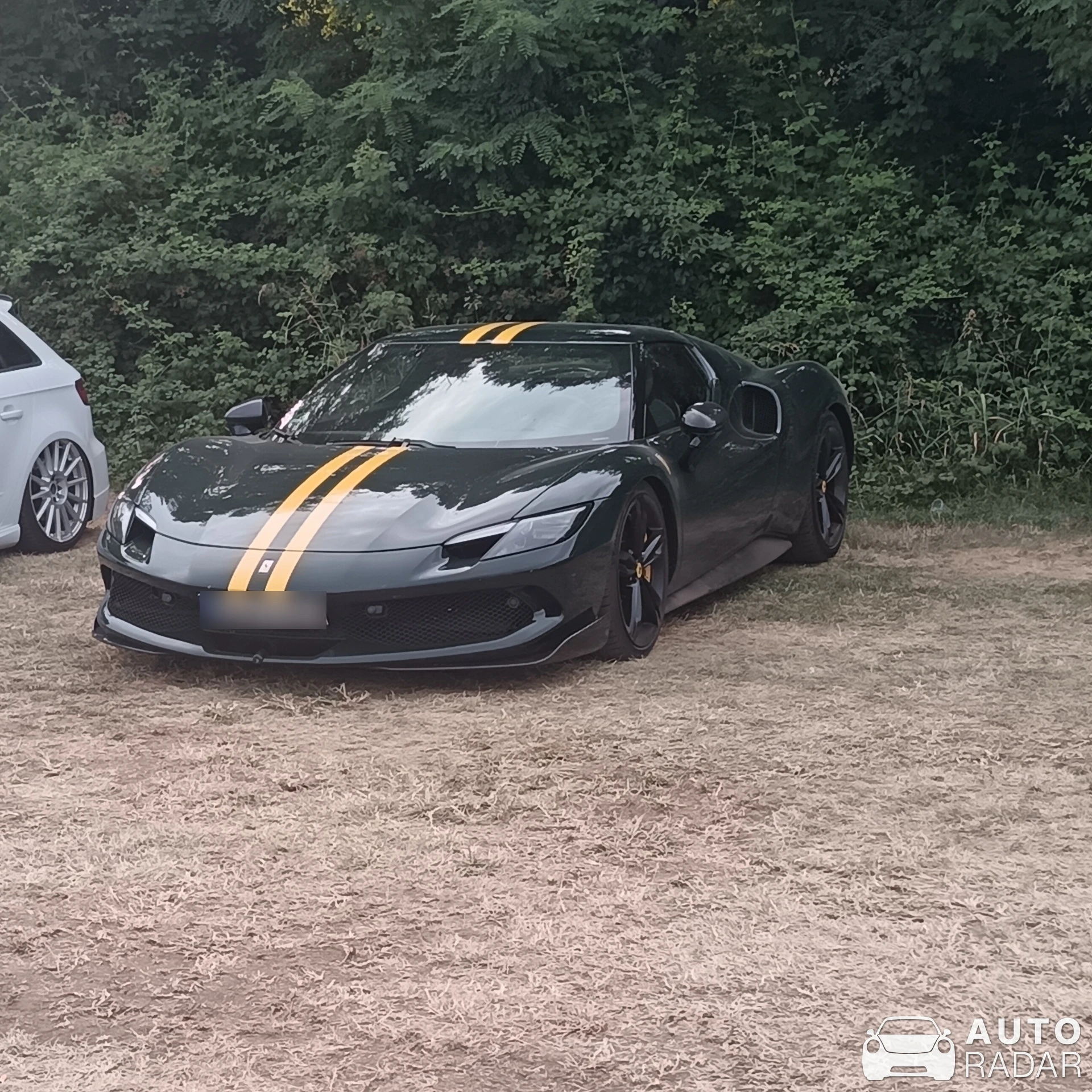 Ferrari 296 spotted in Monzambano