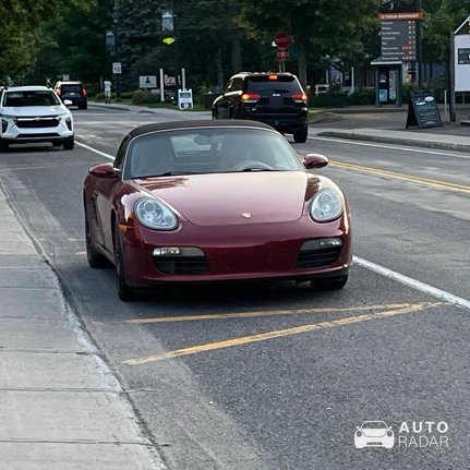 Porsche 987 Boxster spotted in Bromont