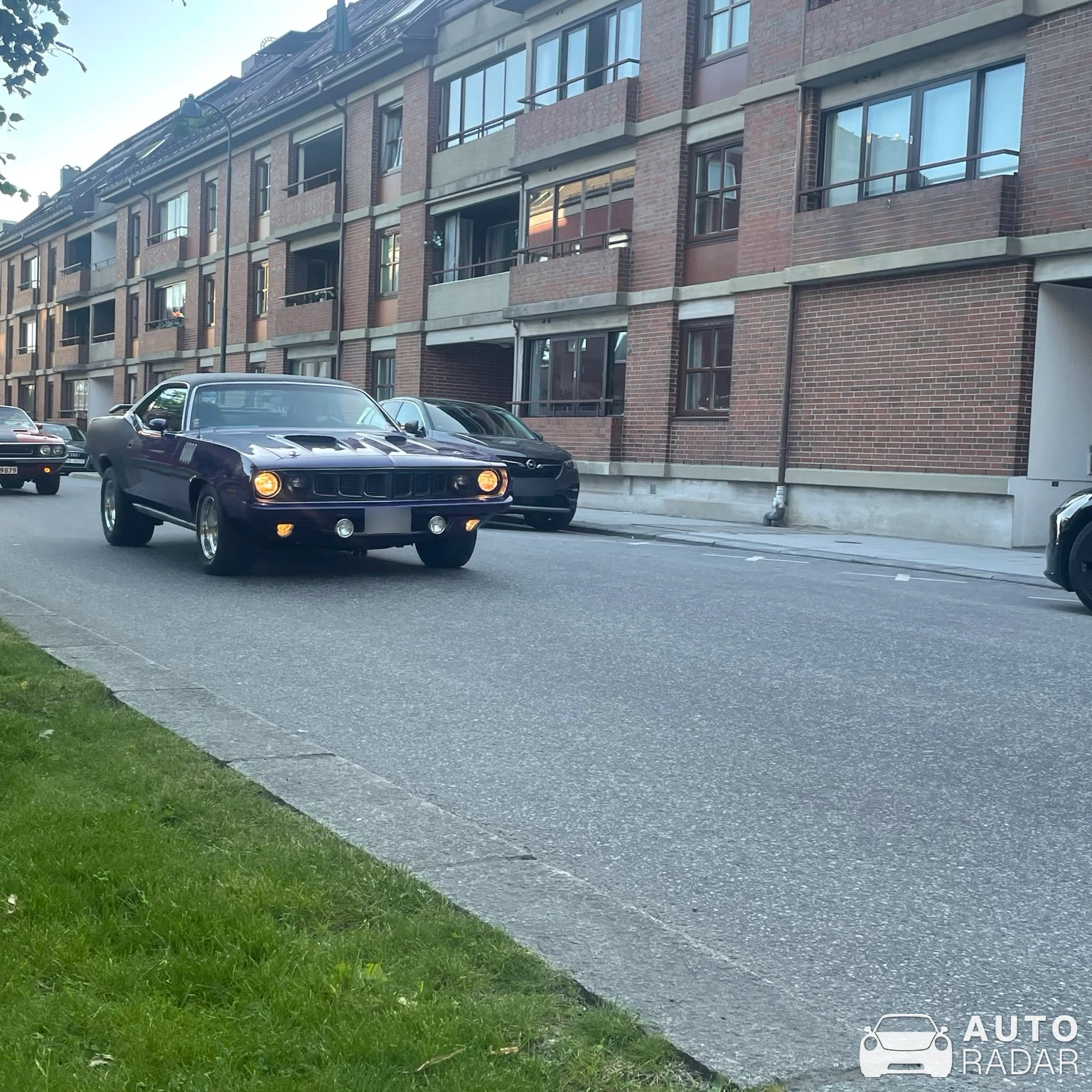 Plymouth Barracuda spotted in Kristiansand