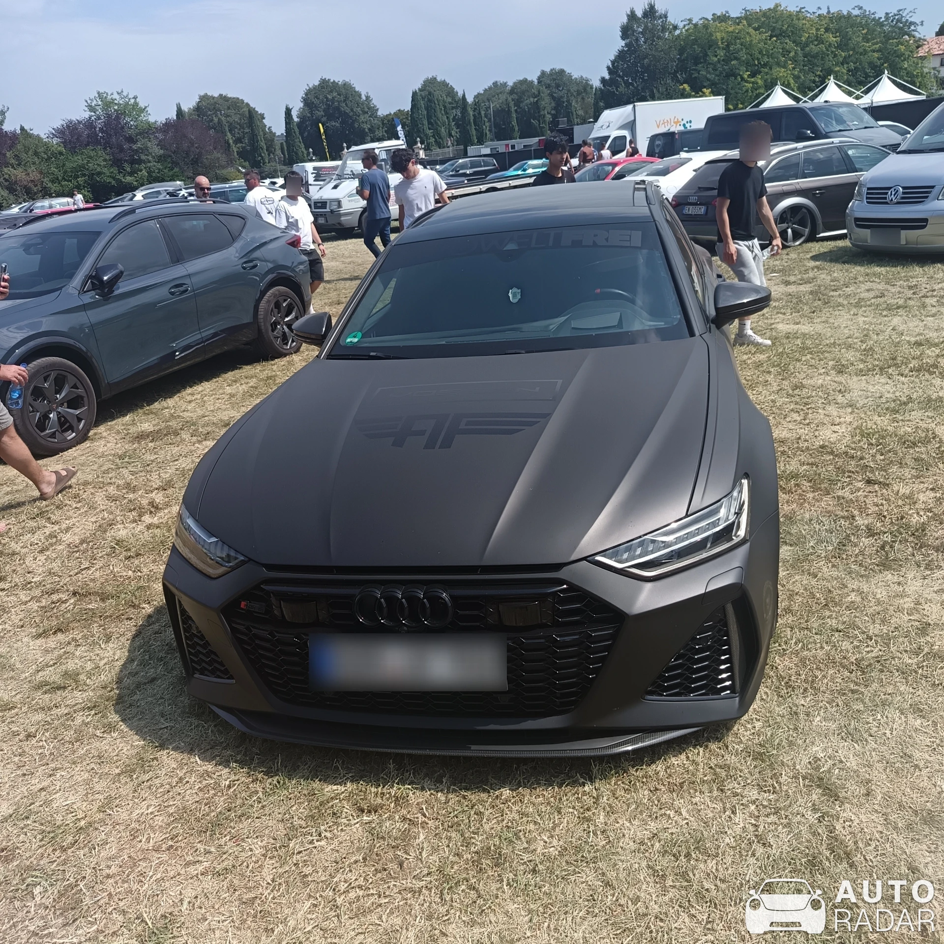 Audi RS6 spotted in Monzambano