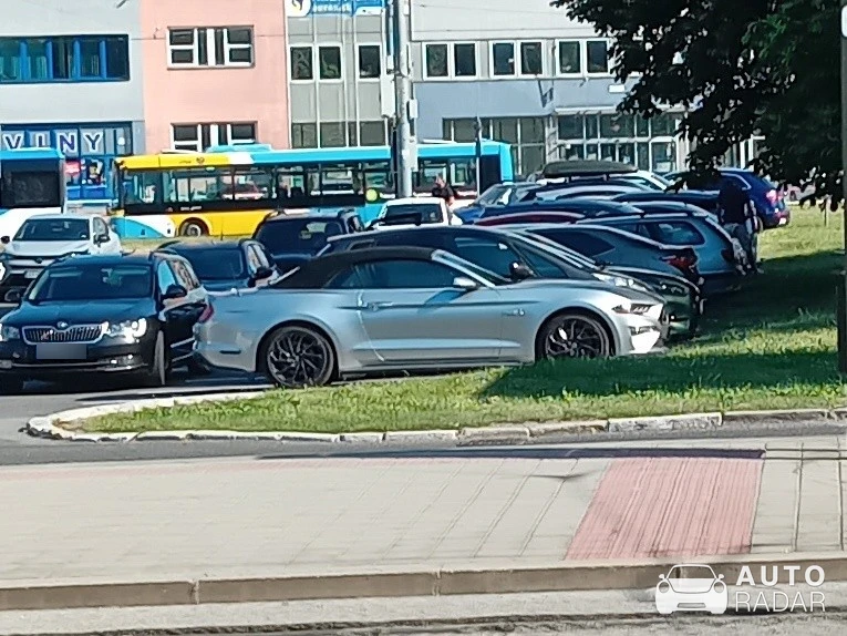 Ford Mustang GT Convertible spotted in Košice