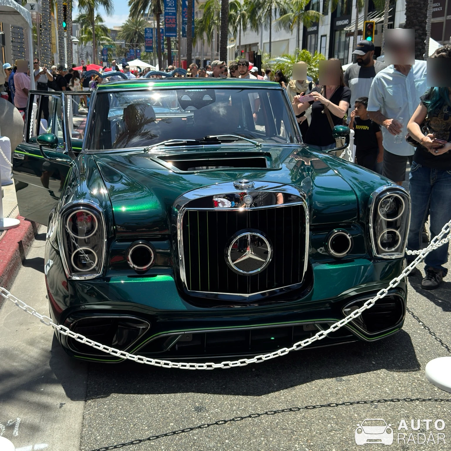 Mercedes-Benz 600 W100 Grosser by Kugel spotted in Beverly Hills