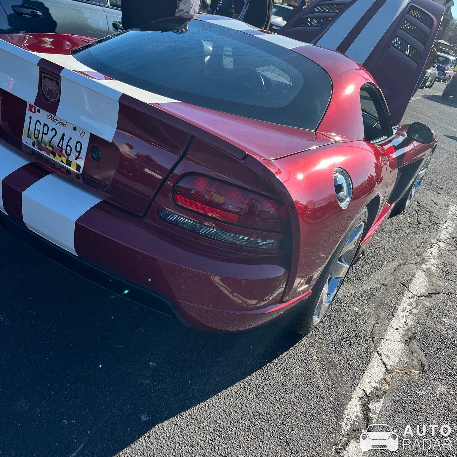 Dodge Viper SRT-10 spotted in La Plata