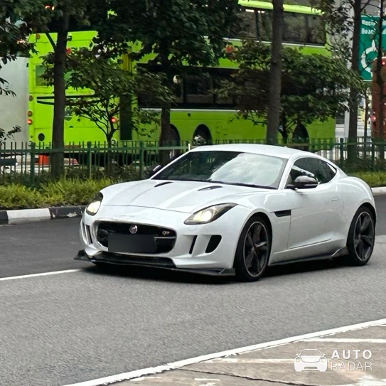 Jaguar F-Type spotted in Singapore